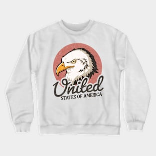 American Majesty Eagle Tshirt Crewneck Sweatshirt